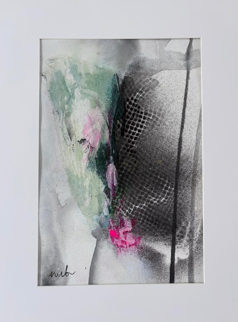 1988 — bold gestural abstract by Nicola von Bratt