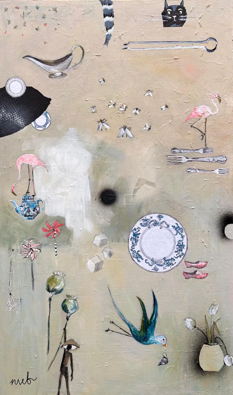 Memories — mixed media artwork