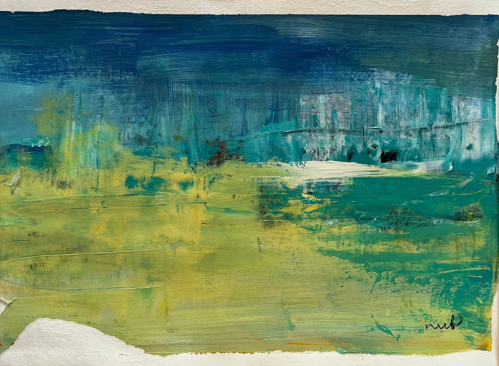 Storm 5 — calmer marks and softer edges