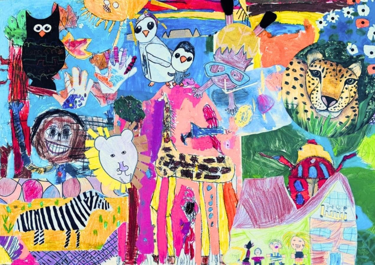 James's legacy collage